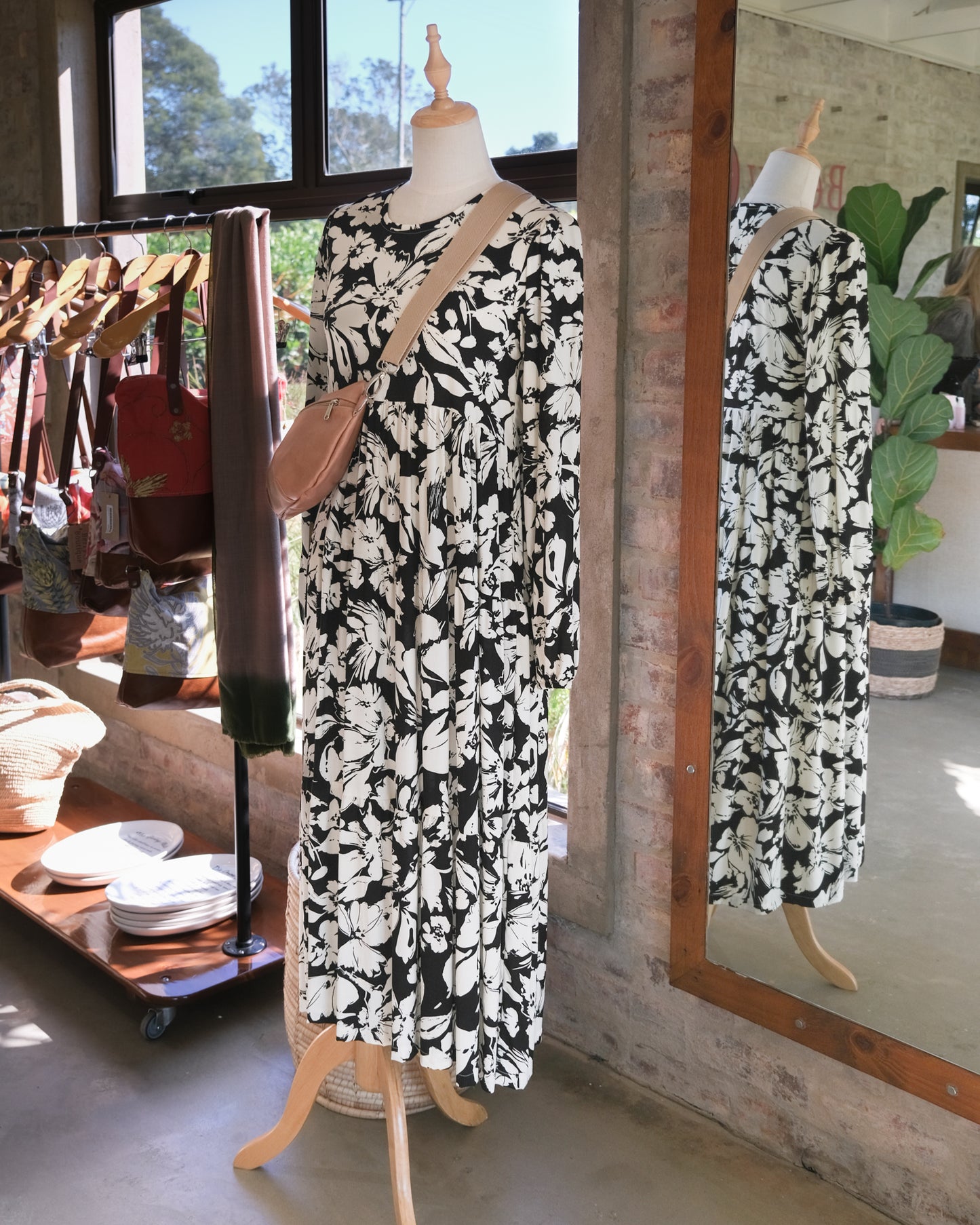 Long Tier Dress | Long Sleeve