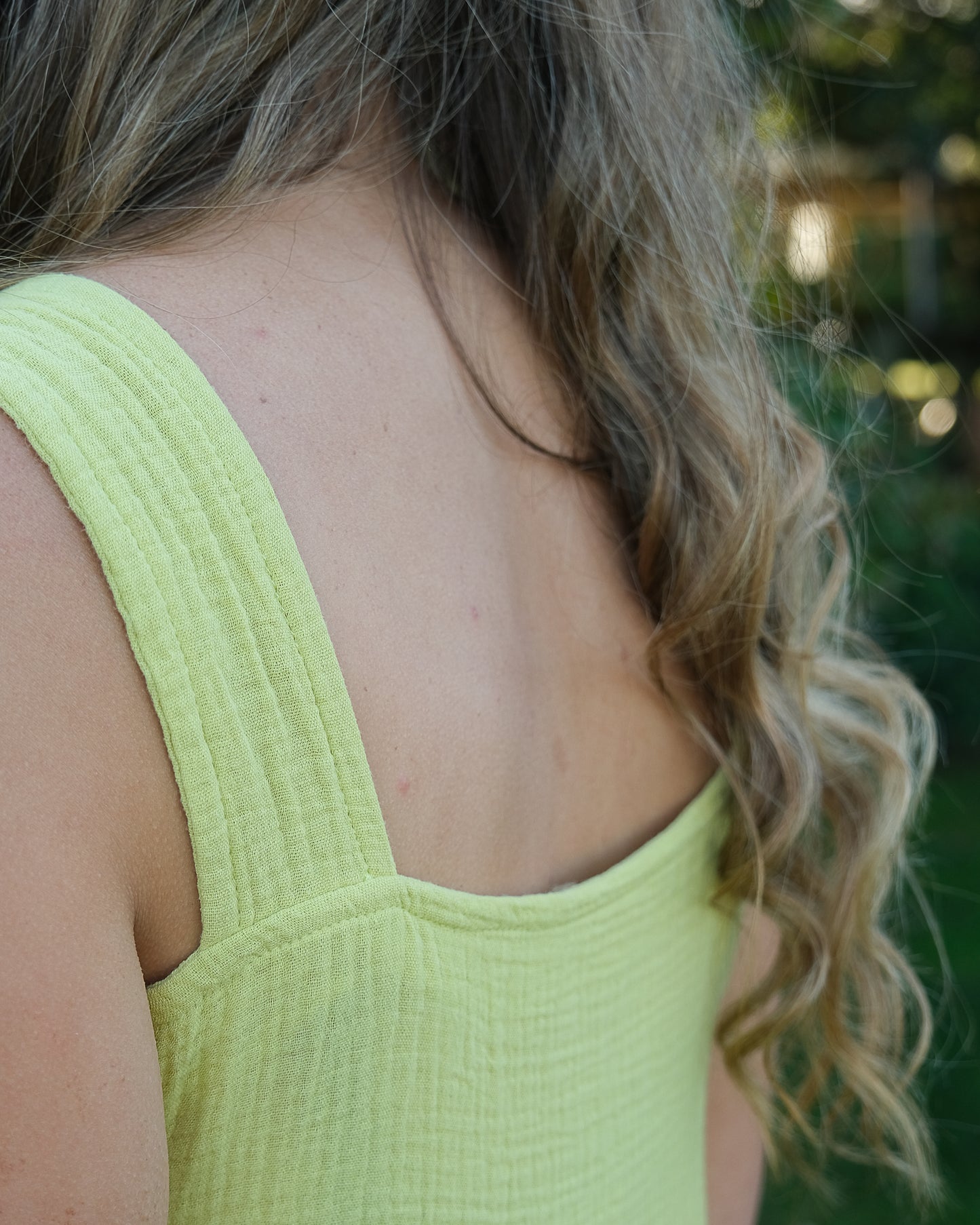 Carla Dress | Chartreuse