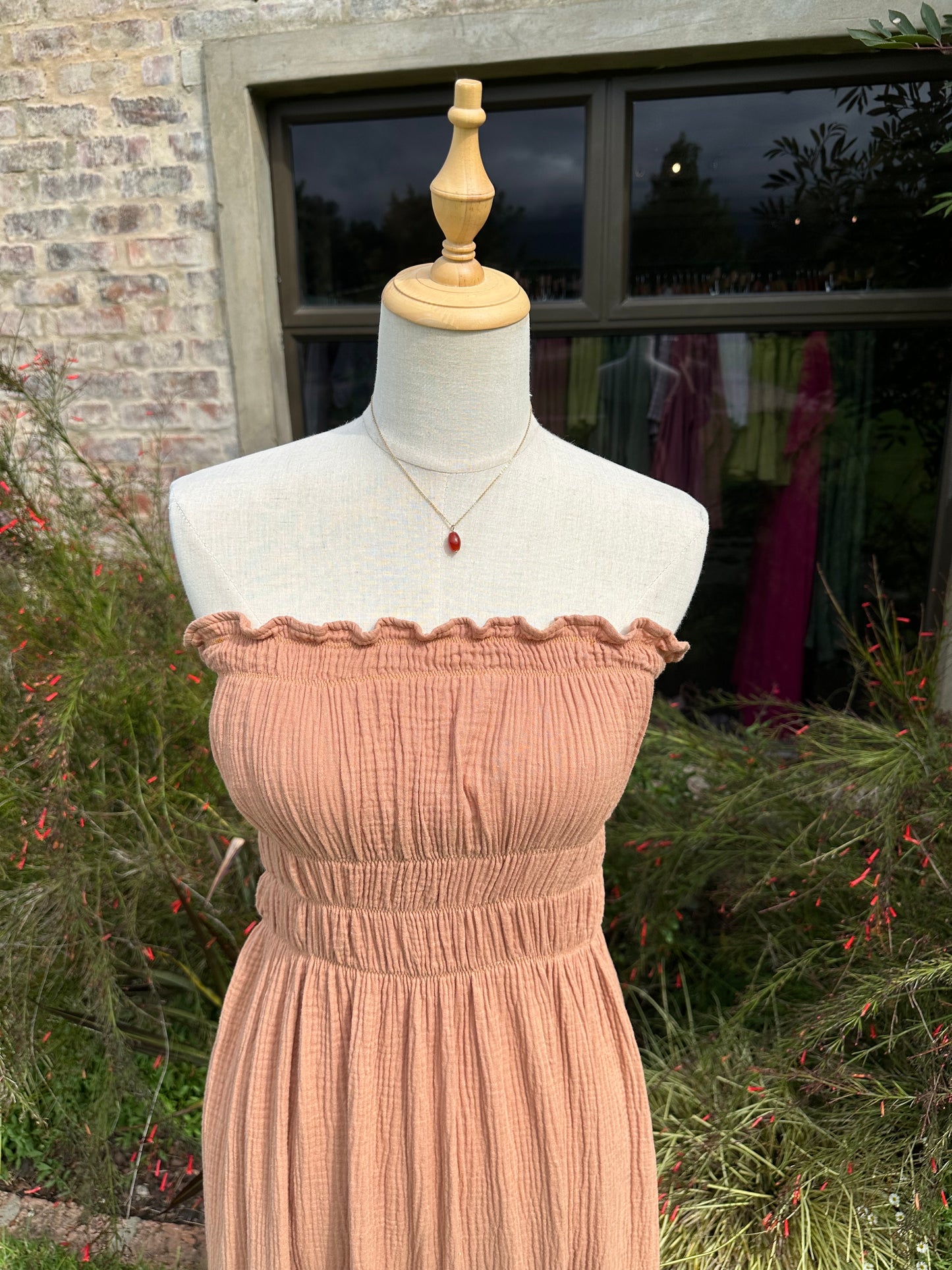 Amelia Dress | Brick