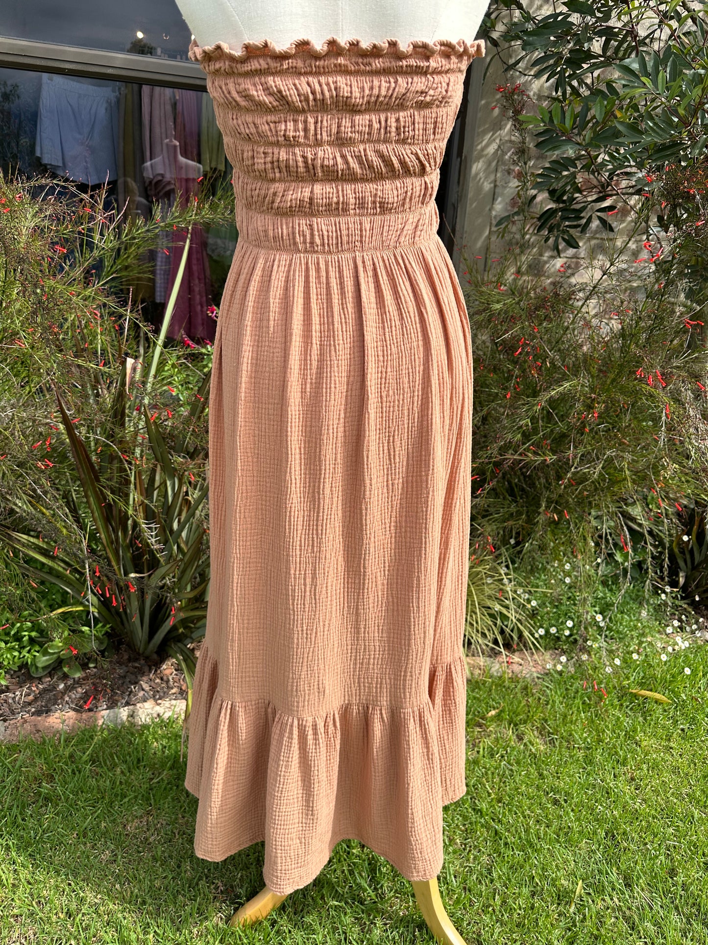 Amelia Dress | Brick