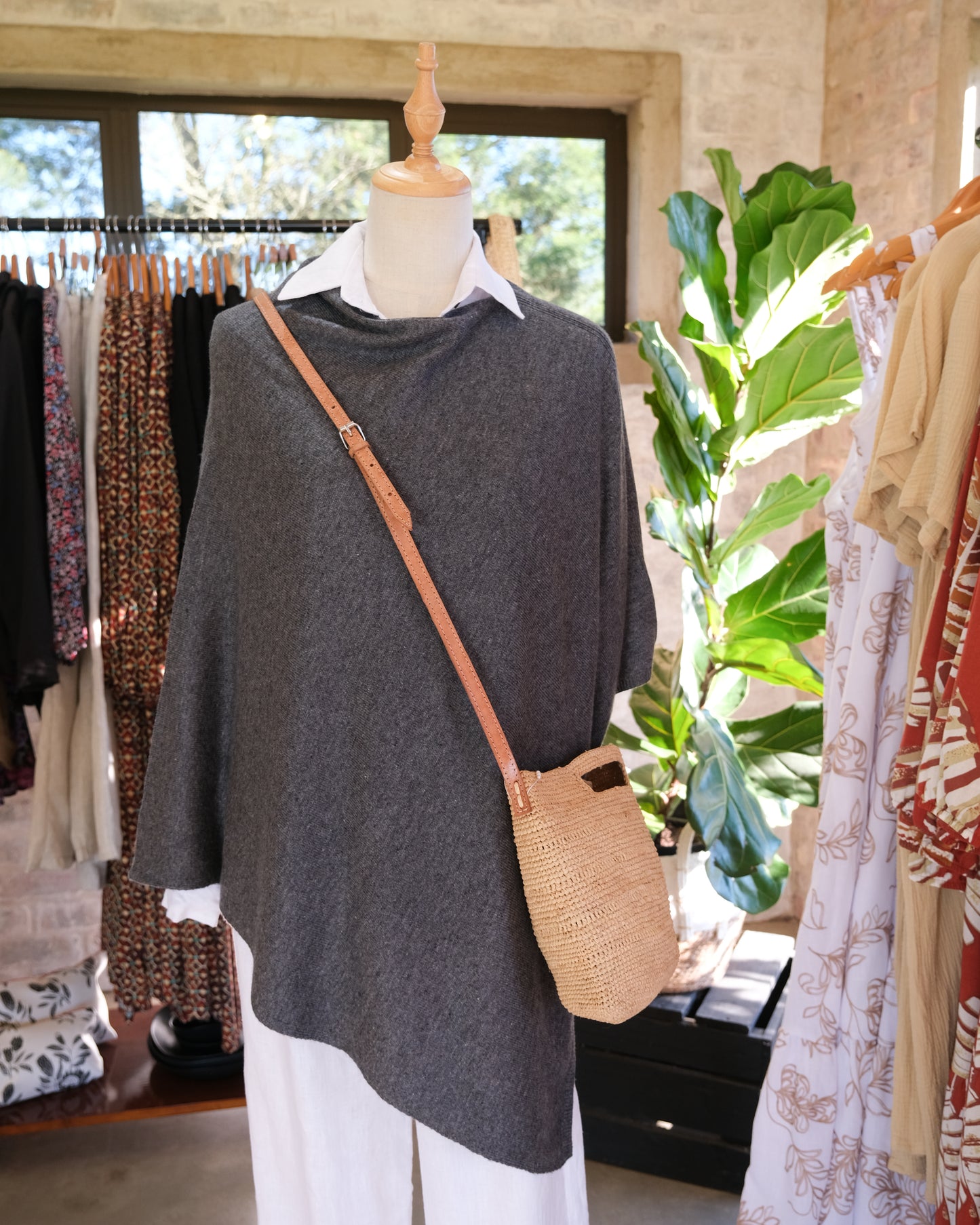 Cashmere Poncho