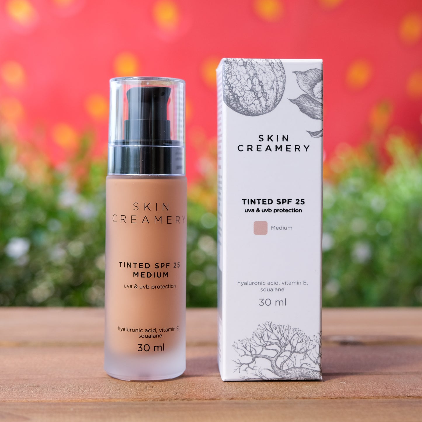 Tinted SPF 25+ / Medium 30ml