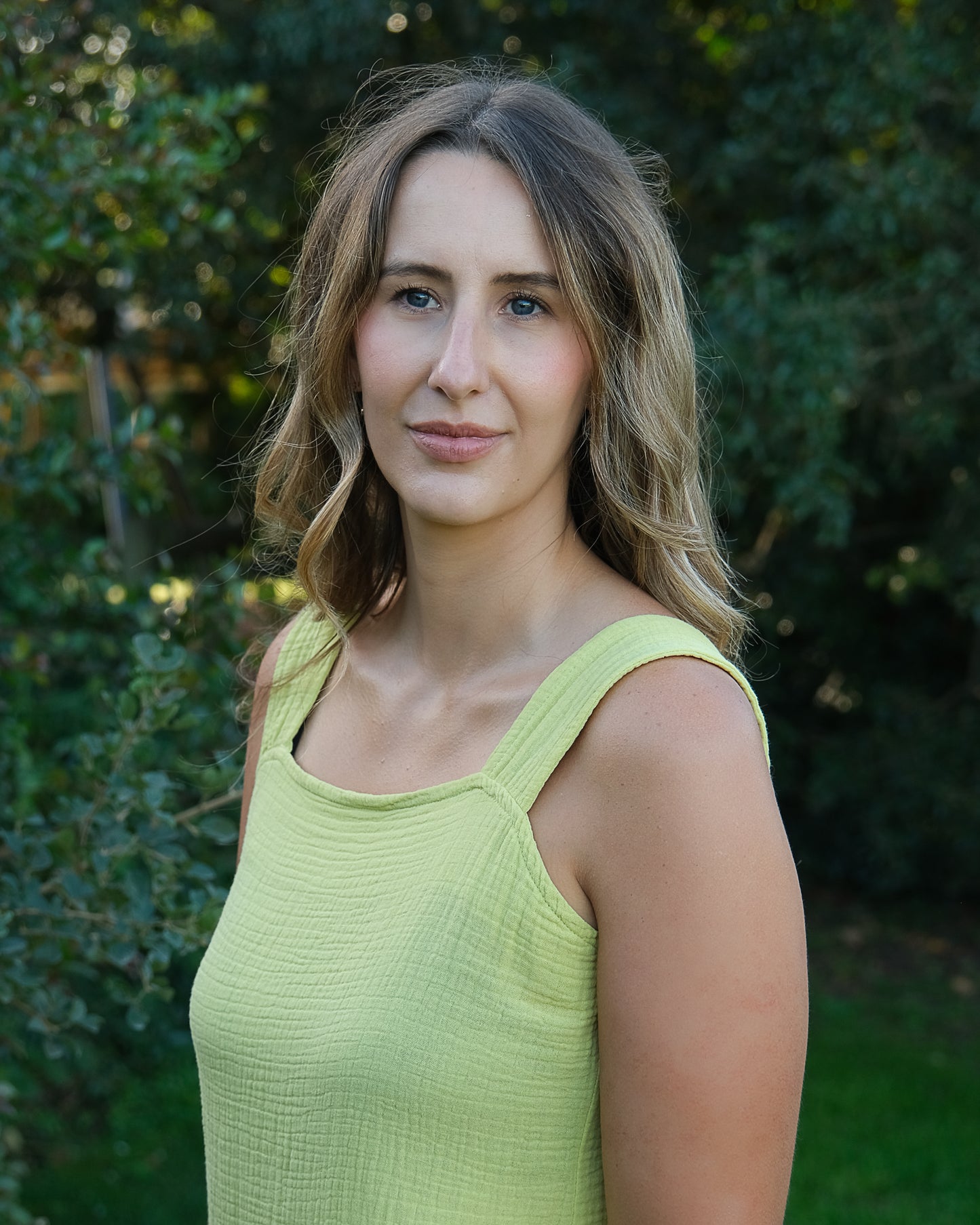 Carla Dress | Chartreuse