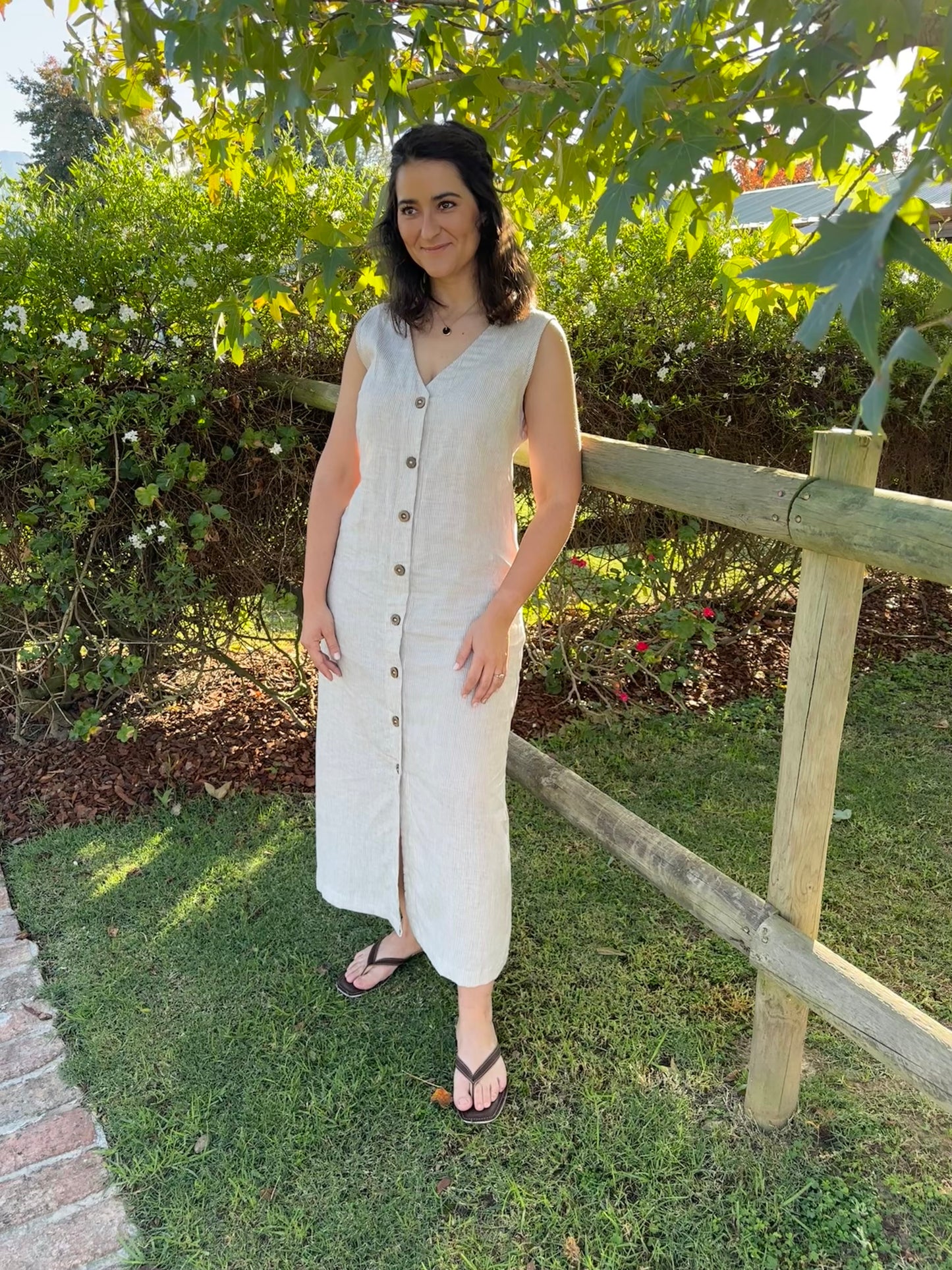 Claire Dress / Champagne