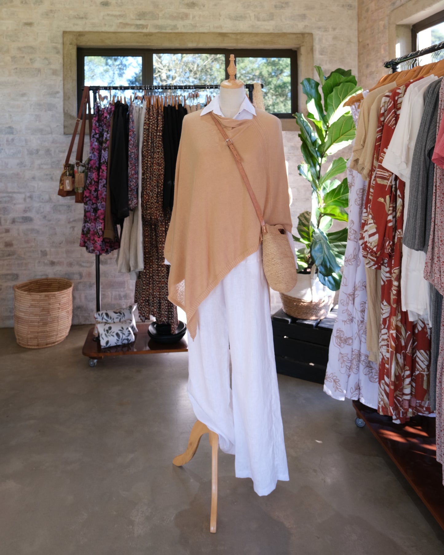Cashmere Poncho