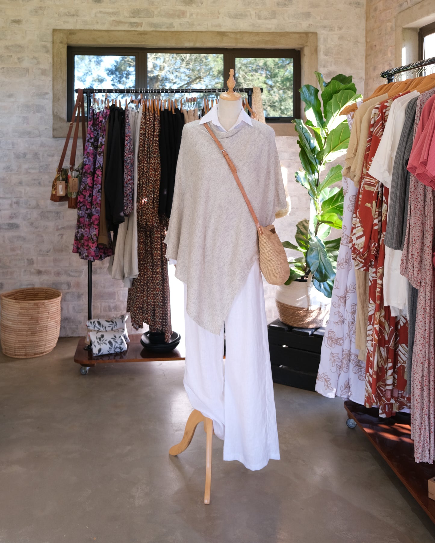 Cashmere Poncho