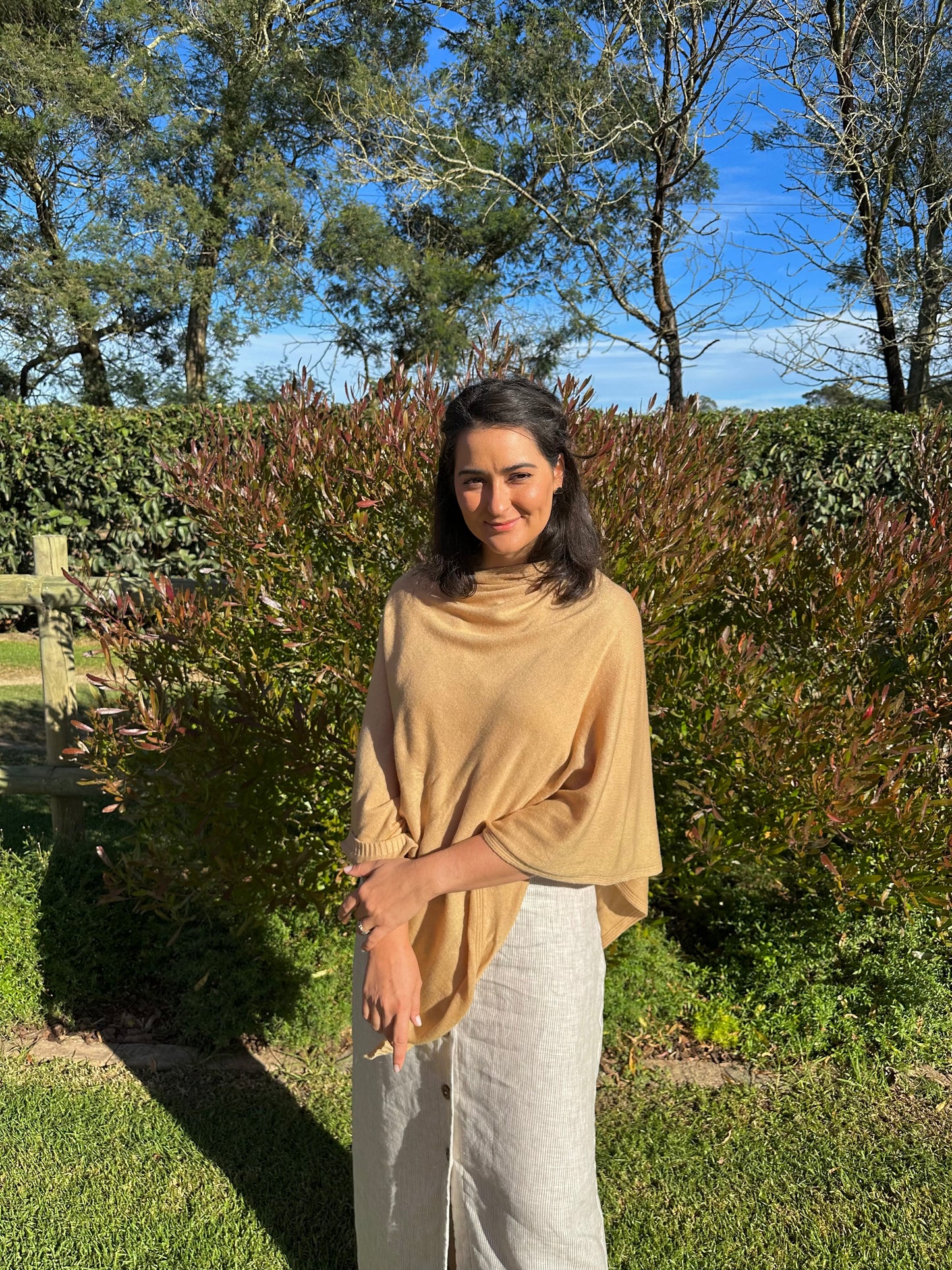Cashmere Poncho