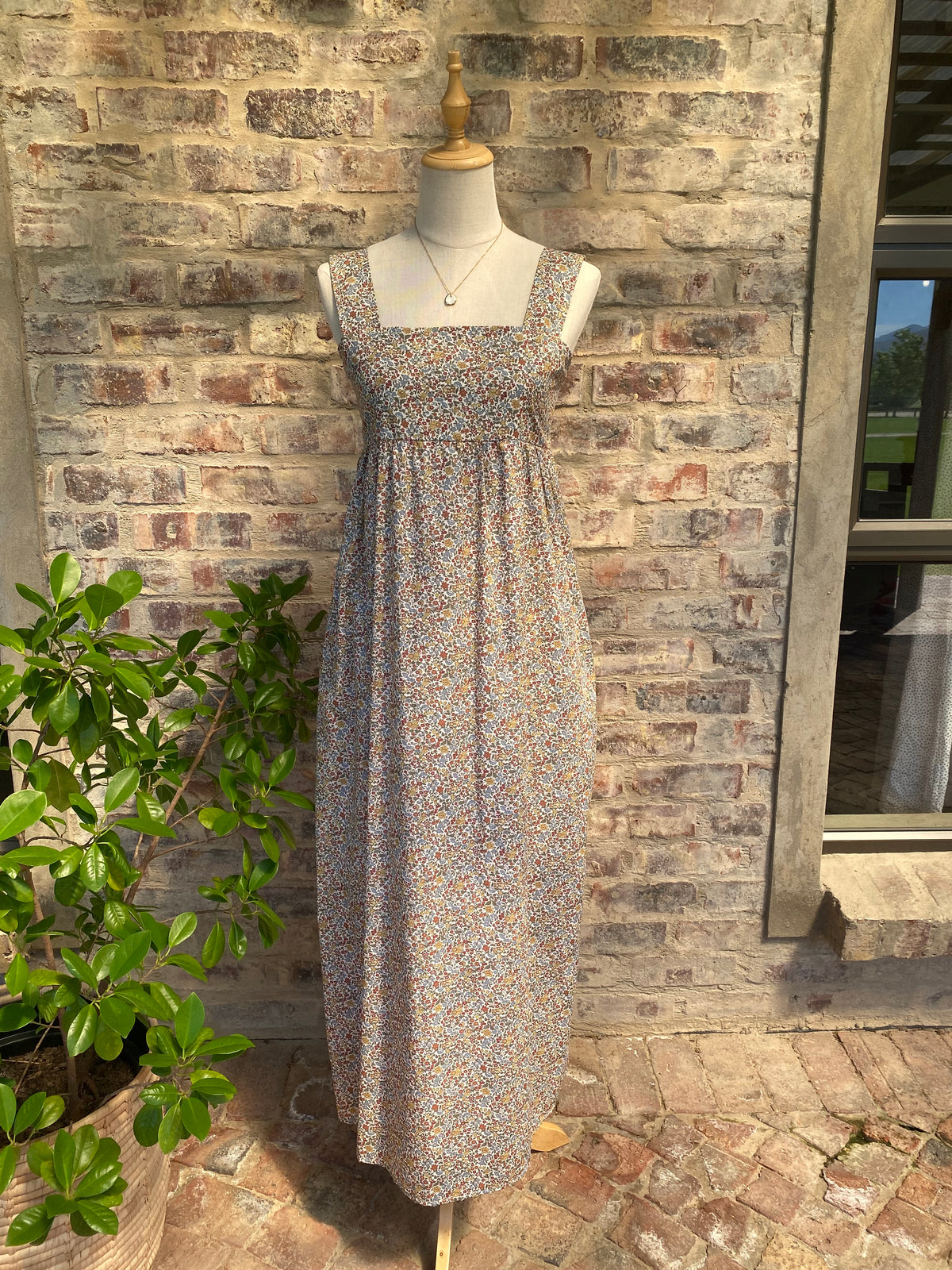 Marlene Dress | Autumn Botanical