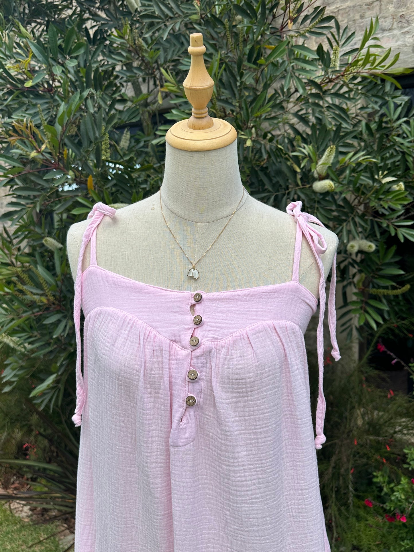Juni The Label | Tide Maxi Dress | Baby Pink